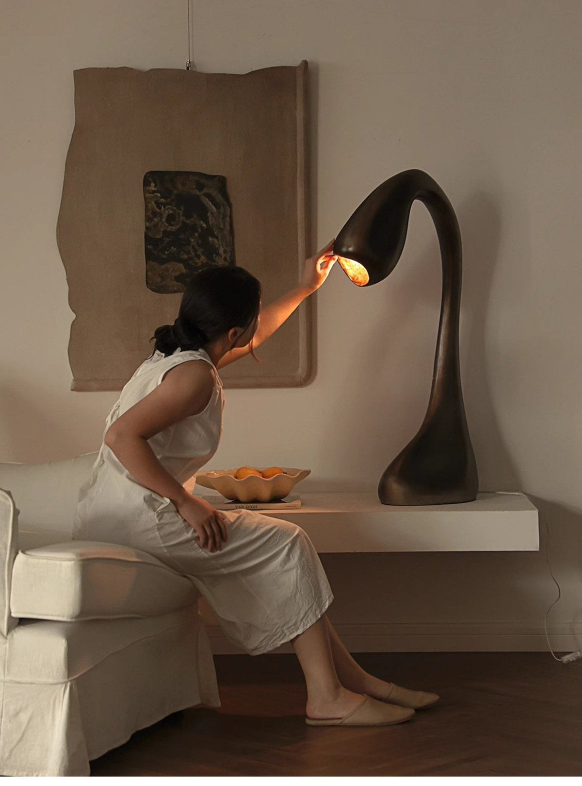 Noor Sculptural Table Lamp