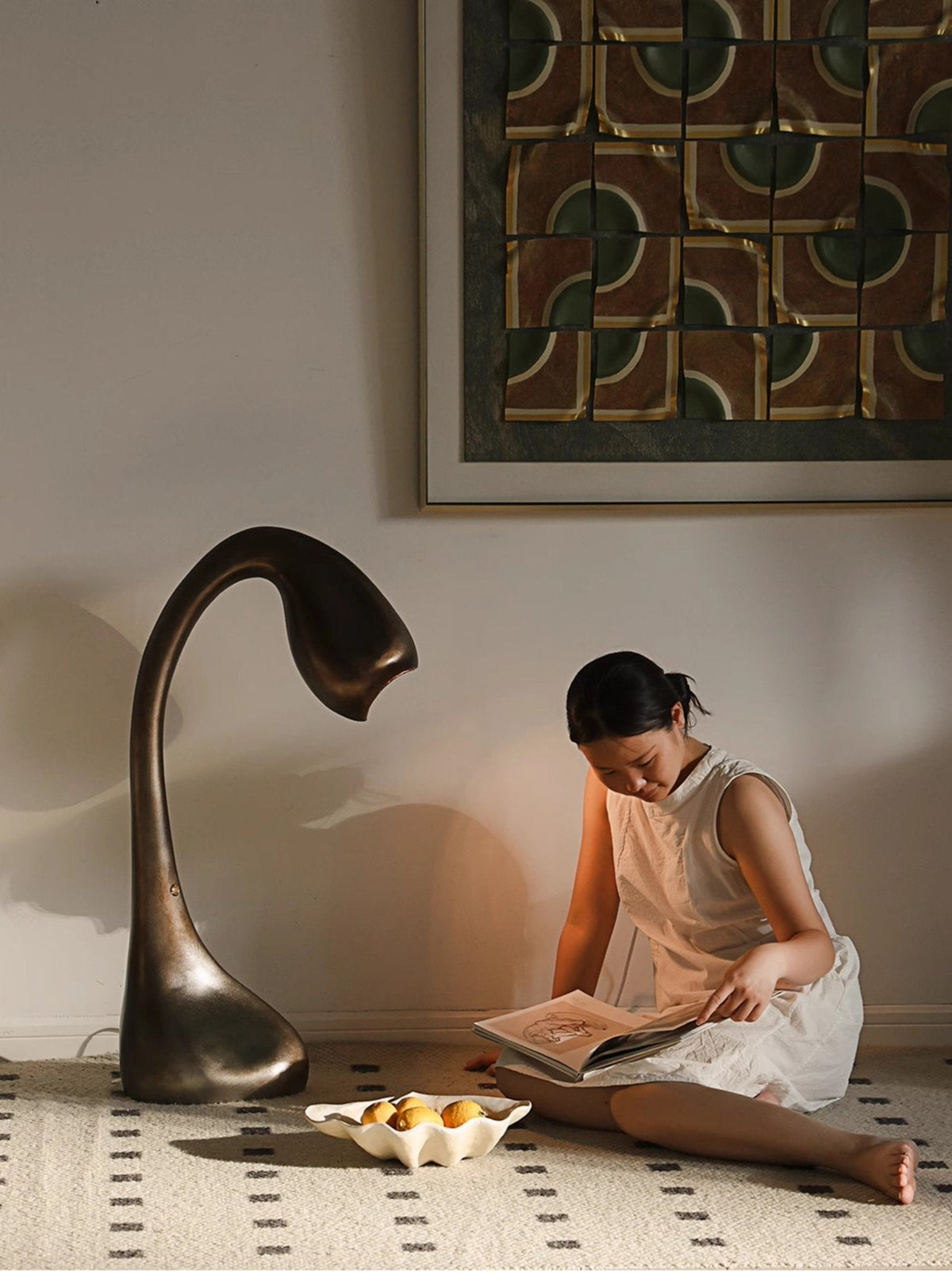 Noor Sculptural Table Lamp
