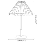 Noora Pleated Table Lamp