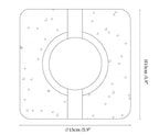 Nora Travertine Wall Light
