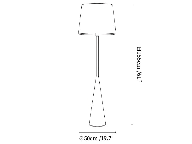 Nordic Grain Floor Lamp