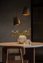 Nordic Tilted Wood Pendant Light