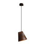 Nordic Tilted Wood Pendant Light
