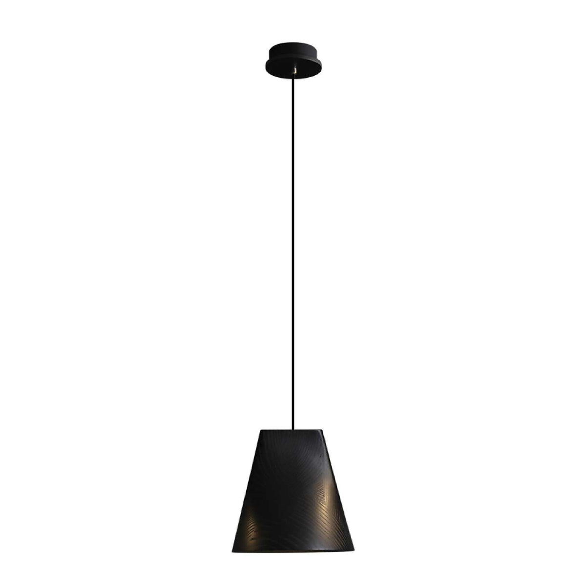 Nordic Tilted Wood Pendant Light