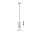 Nordic Tilted Wood Pendant Light