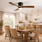Nordic Wooden 42"/48"/52" Ceiling Fan Light