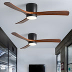 Nordic Wooden 42"/48" Ceiling Fan Light