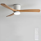 Nordic Wooden 42"/48" Ceiling Fan Light