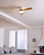 Nordic Wooden 42"/48" Ceiling Fan Light