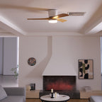 Nordic Wooden 42"/48" Ceiling Fan Light