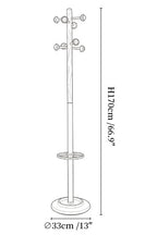 Nordic Wooden Coat Rack