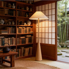 Nordic Woodgrain Floor Lamp