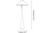Nordic Woodgrain Floor Lamp