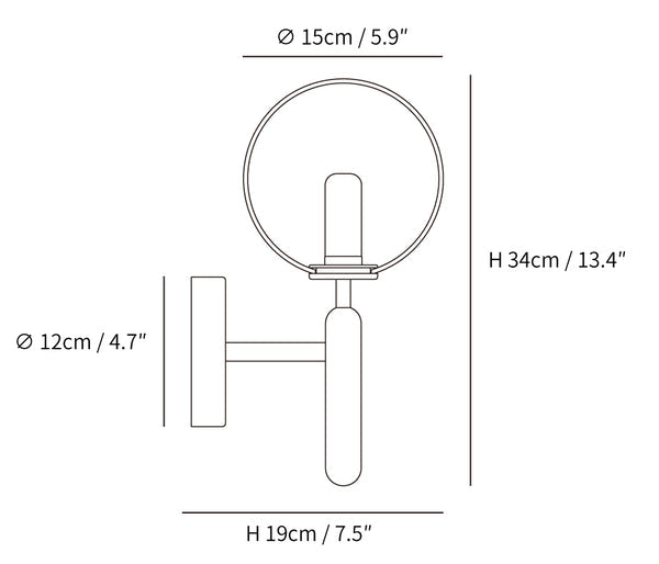 Nordica Wall Lamp
