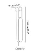 Norix Alabaster Frame Plug-in Wall Light