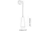 Norvyn Wood Drop Wall Lamp