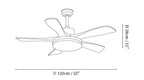 Nova Breeze Ceiling Fan Light