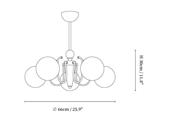 Nova Grove Chandelier