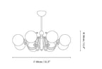 Nova Grove Chandelier