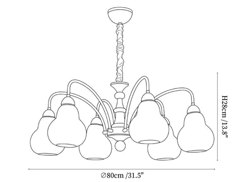Novelle Chandelier