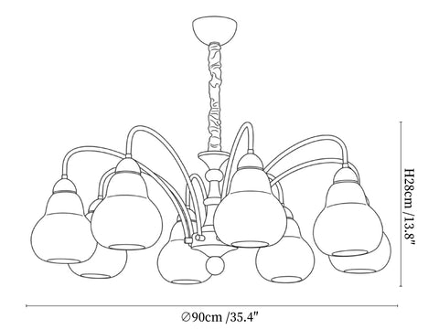 Novelle Chandelier