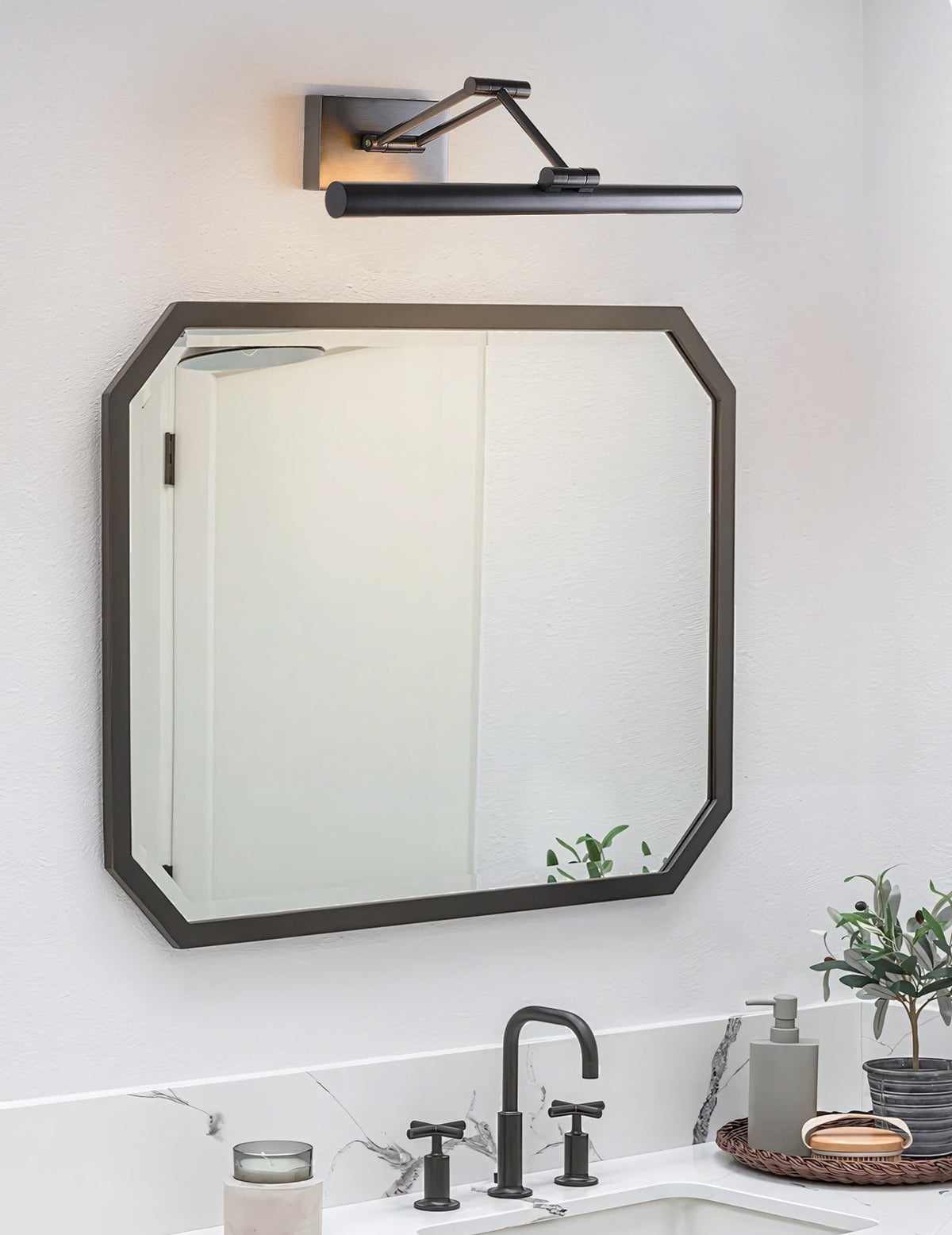 Noxmere Adjustable Vanity Wall Lamp