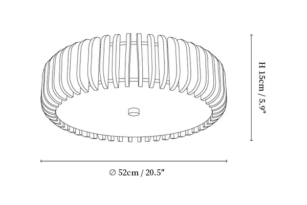 Oakflare Ceiling Lamp