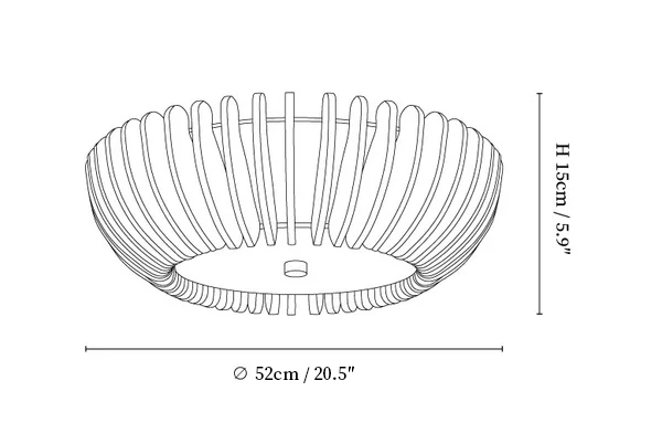 Oakflare Ceiling Lamp