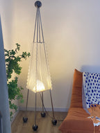 Obelisk Mesh Floor Lamp