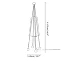 Obelisk Mesh Floor Lamp