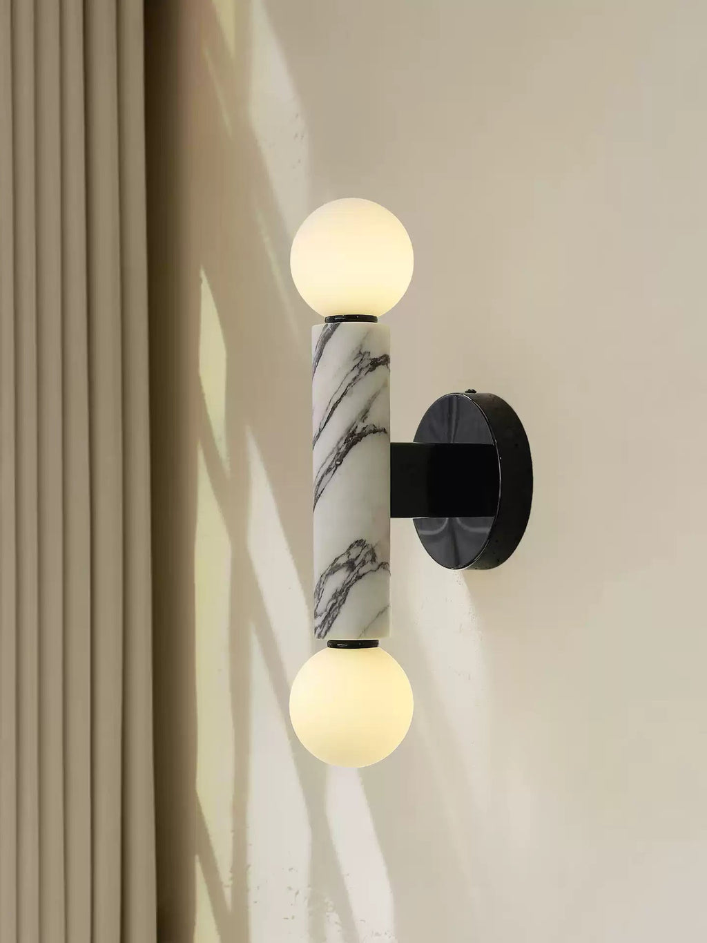 Obelisk Orb Sconce