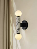 Obelisk Orb Sconce
