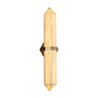 Alabaster Obelisk Wall Sconce