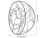 Obsidian Core Marble Pull Handle