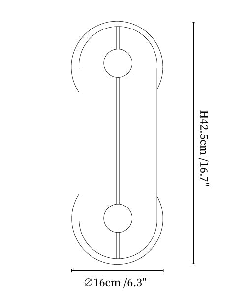 Obvara Alabaster Wall Light