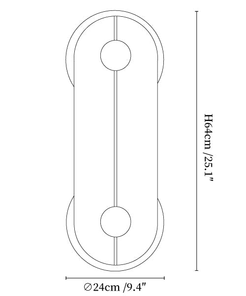Obvara Alabaster Wall Light
