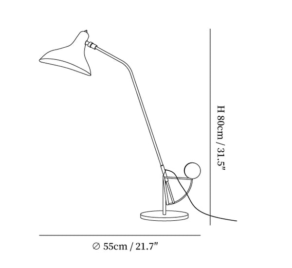 Oculus Arm Table Lamp