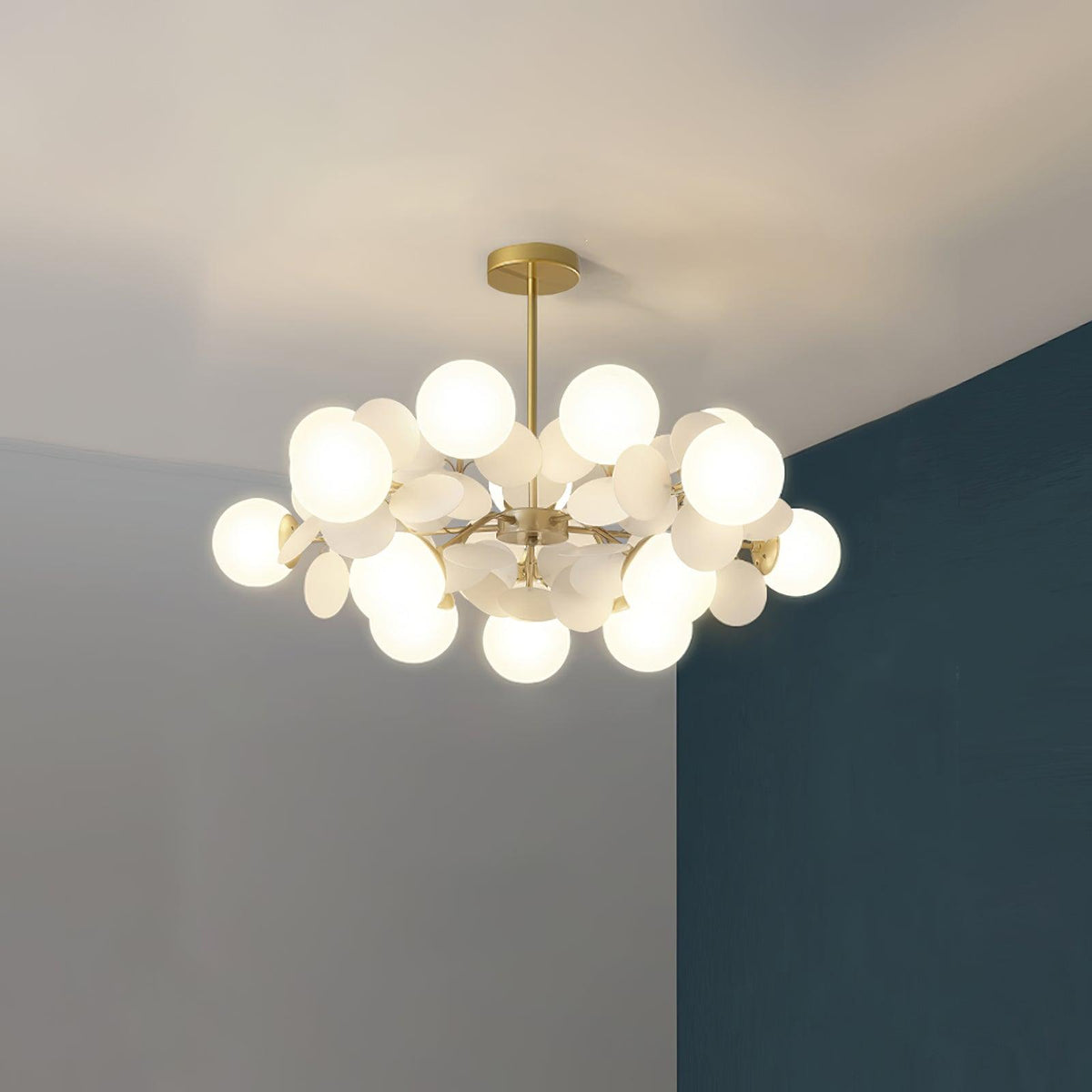 Off White Tree Chandelier