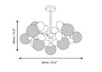 Off White Tree Chandelier