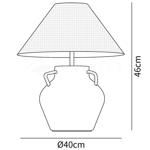 Old Wine Pot Table Lamp