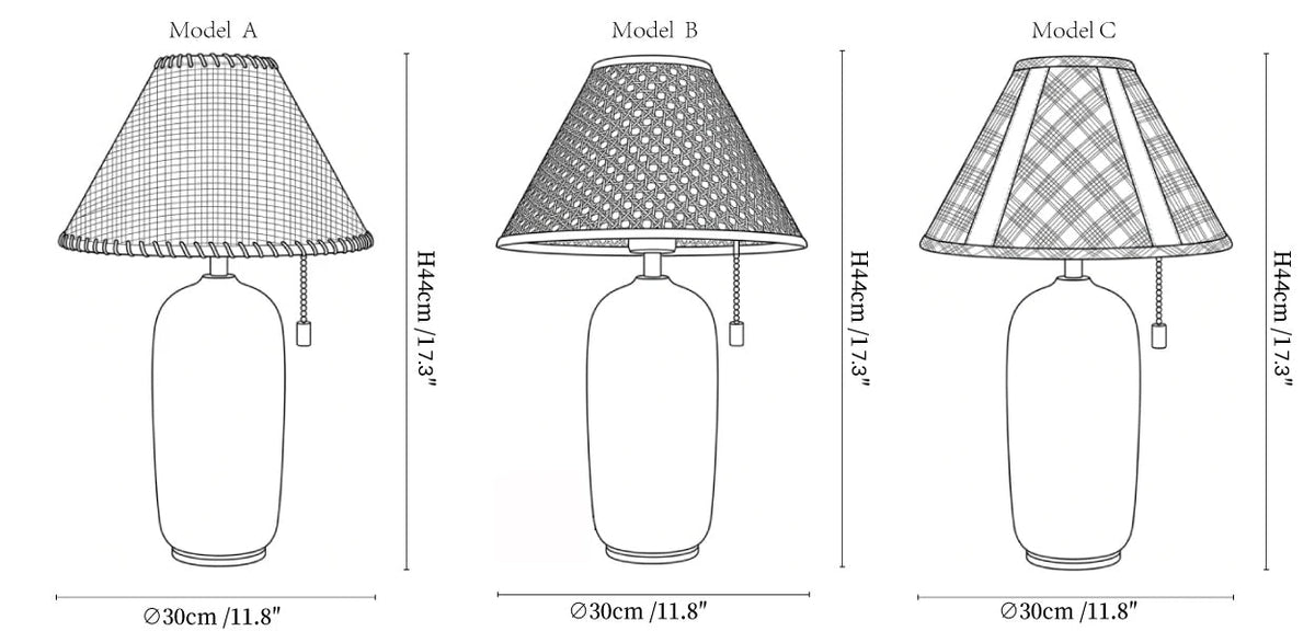 Olera Wood Table Lamp