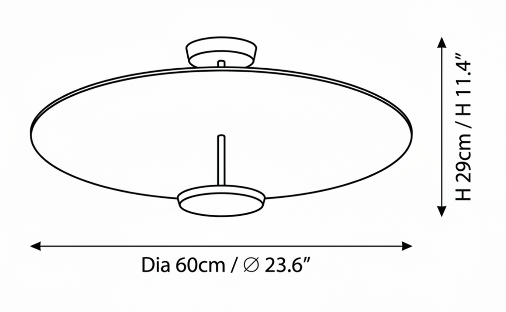 Omi Disc Ceiling Light