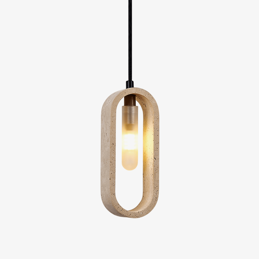Onda Travertine Pendant Light
