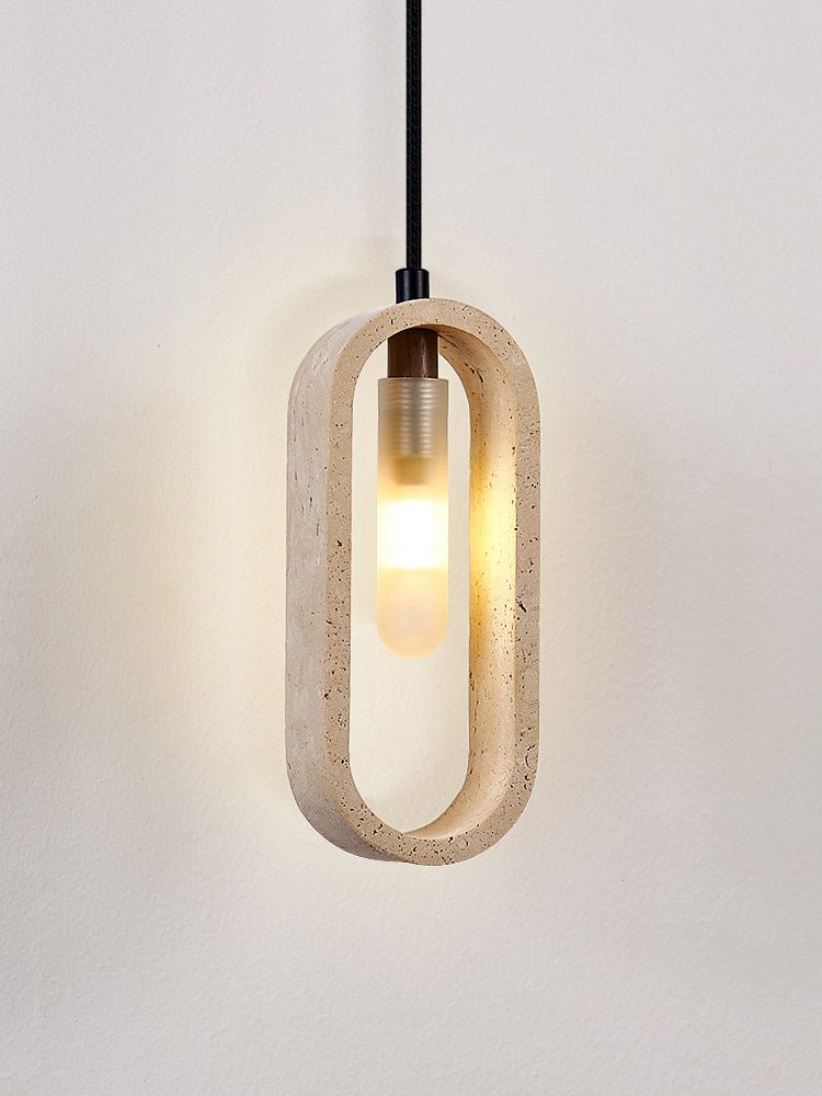 Onda Travertine Pendant Light