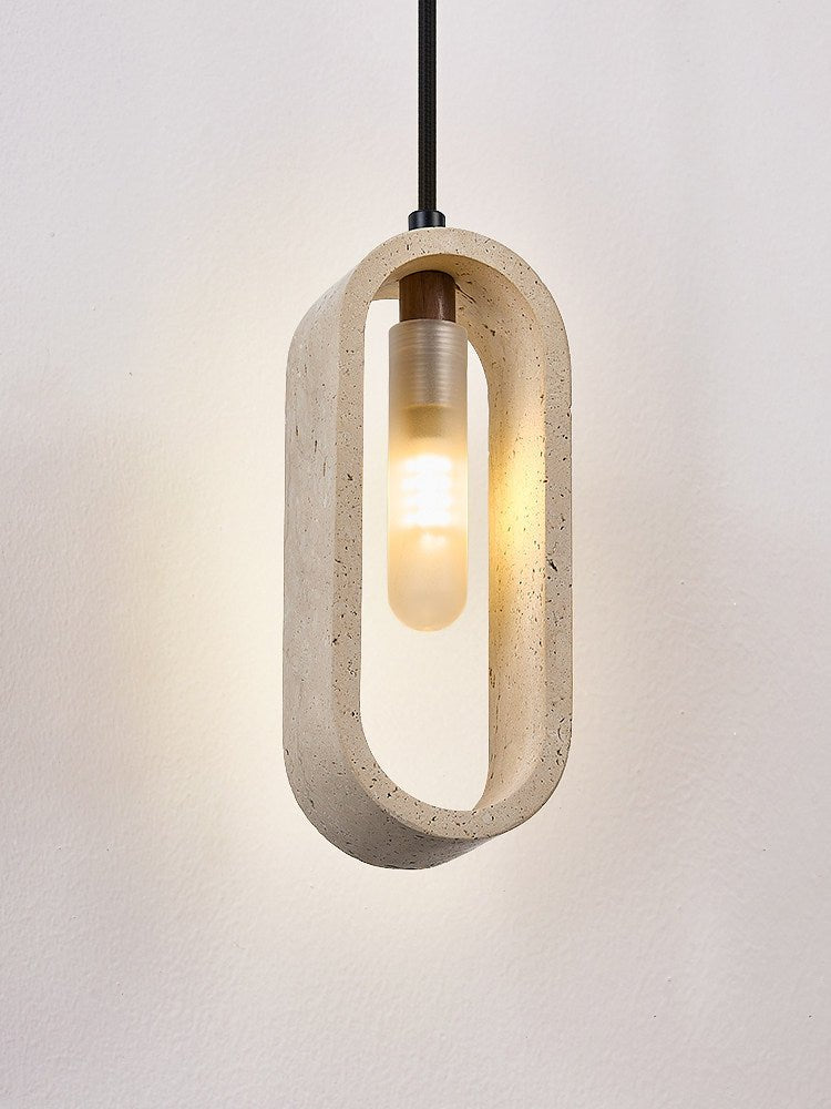 Onda Travertine Pendant Light