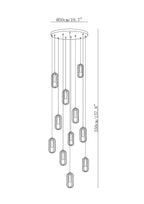Onda Travertine Pendant Light