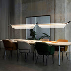 One Word Acrylic Pendant Light