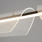 One Word Acrylic Pendant Light