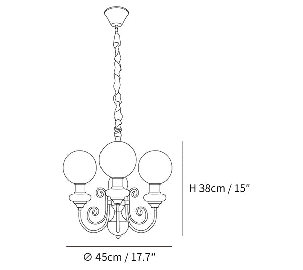 Onyx Chandelier