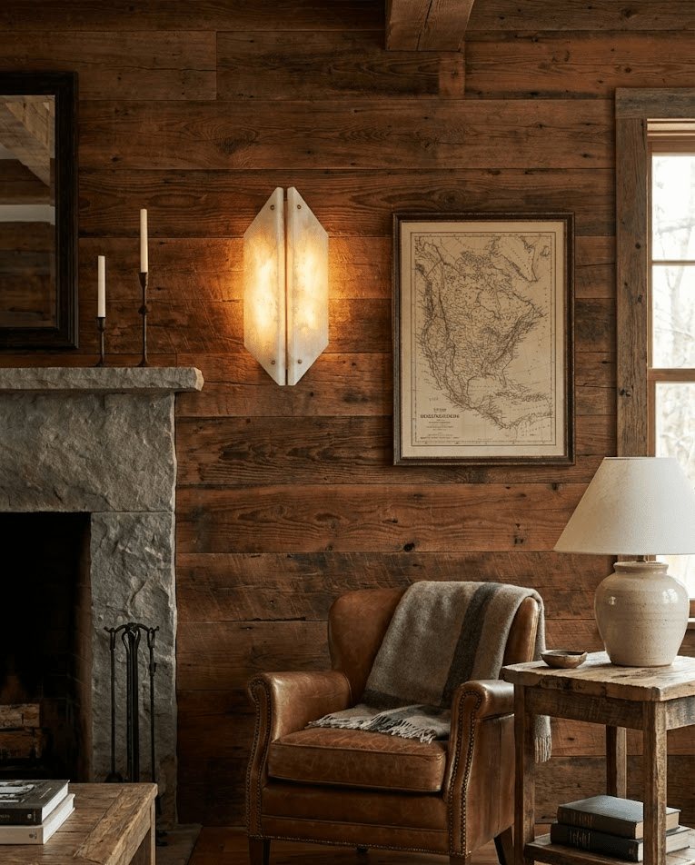 Onyxa Crest Wall Lamp
